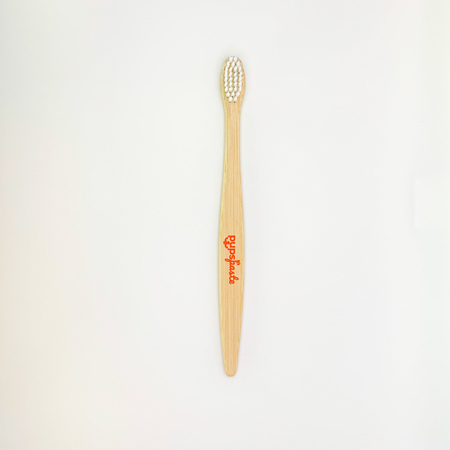Small medium dog bamboo toothbrush